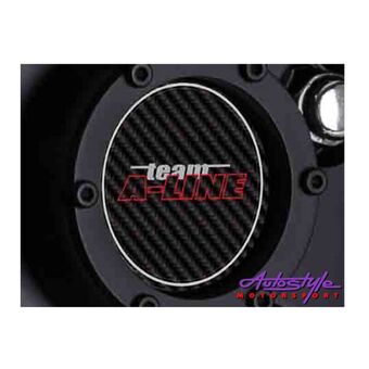 Autostyle A-line replacement carbon fibre look wheel decal (56mm) offer