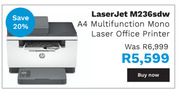 First Shop Hp laserjet m236sdw a4 multifunction mono laser office printer offer