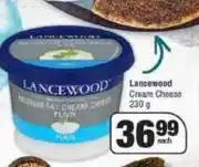 Spar Lancewood cream cheese-230g each offer