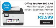 First Shop Hp officejet pro 9023 a4 multifunction colour inkjet business printer offer