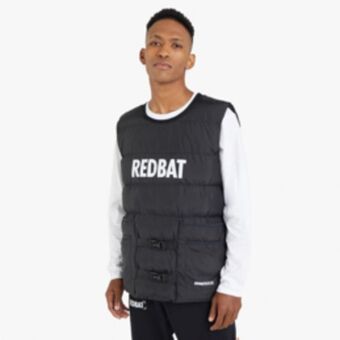 Sportscene Redbat men's black utility vest offer