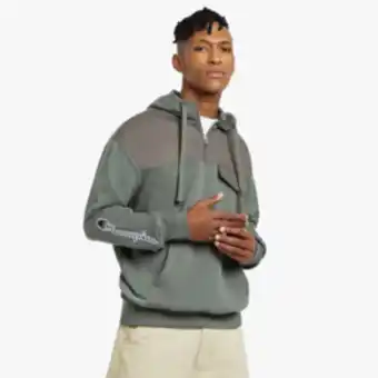 Sportscene Champion men's rochester gunmetal hoody offer