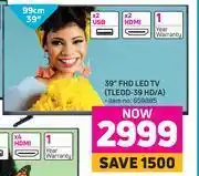 Game Telefunken 39" fhd led tv tledd-39 hd/a offer