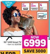 Game Hisense 50" uhd smart tv offer