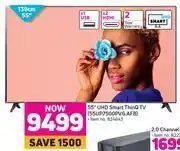 Game Lg 55" uhd smart thinq tv 55up7500pvg.afb offer
