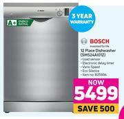 Game Bosch 12 place dishwasher sms24ai01z offer