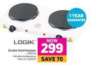 Game Logik double solid hotplate offer