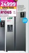 Game Samsung 617l side by side black mirror freezer fridge rs64r53 offer