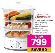 Game Sunbeam 3 tier food steamer offer