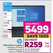 Game Hp intel celeron laptop offer