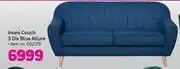 Game Imani couch 3 division blue allure offer