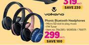 Game Volkano phonic bluetooth headphones-each offer