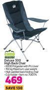 Game Campmaster deluxe 300 high back chair offer