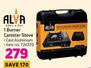 Game Alva 1 burner canister stove offer
