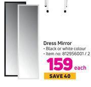 Dress mirror-each