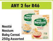 Game Nestle nestum baby cereal assorted-for any 2 x 250g offer