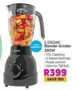 Game Logik 300w blender grinder offer