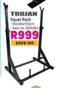 Game Trojan squat rack offer