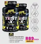 Game Npl x-treme test gh-60 each offer