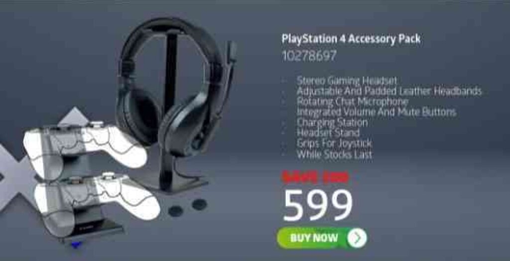Playstation 4 Accessory Pack offer at Incredible Connection