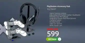 Incredible Connection Playstation 4 Accessory Pack offer