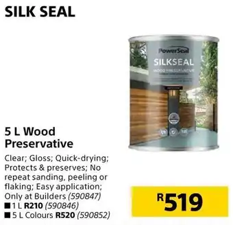 Silkseal Wood Preservative 5L