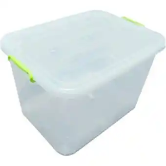 Utility bin 150lt clear