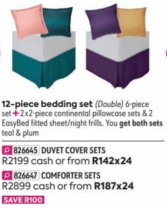 Tristan 12-piece Bedding Set (double)