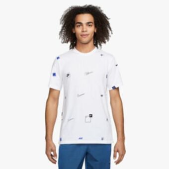 Sportscene Nike men's nsw white t-shirt offer