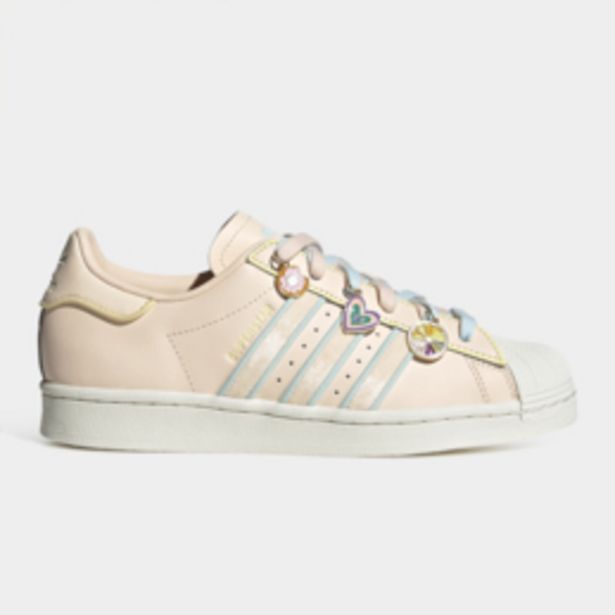 adidas superstar slip on peach