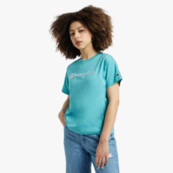 Sportscene Champion women's rochester turquoise t-shirt offer