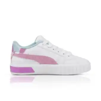 Sportscene Puma kids cali star fly-mingo white/pink sneaker offer