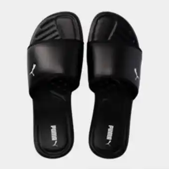 Men's puma streetcat pure black slide