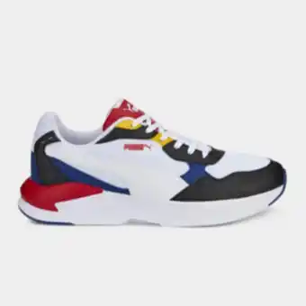 Men's puma x-ray lite white/black/red shoe