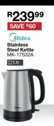 House & Home Stainless steel kettle offer