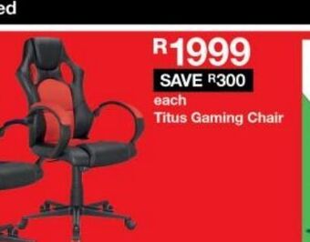 House & Home Titus gaming chairs offer