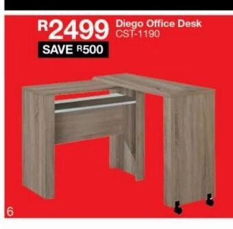 House & Home Diego office desk offer