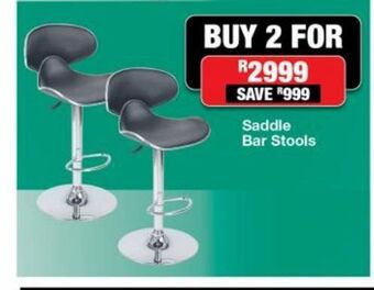 Saddle bar stool