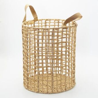 Whitehouse Paper rope woven basket with handles offer
