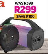 Game Aiwa Bazooka Bluetooth Speaker AHH-330 offer