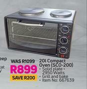 Game Sunbeam 20L Compact Oven SCO-200 offer