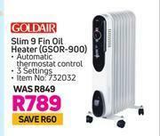 Game Goldair Slim 9 Fin Oil Heater GSOR-900 offer