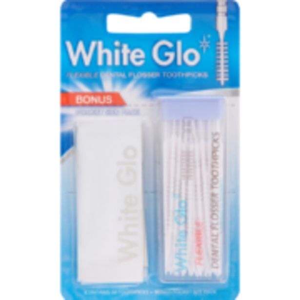 Flexible dental flosser toothpicks 50 picks offer at Clicks