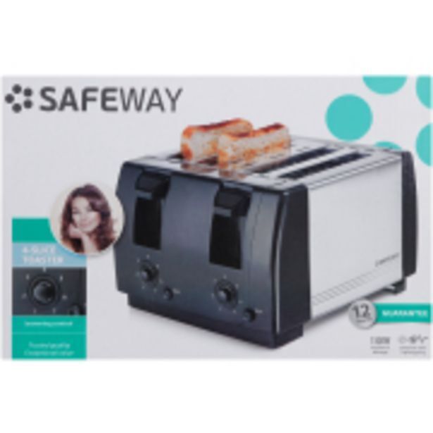 4slice toaster offer at Clicks