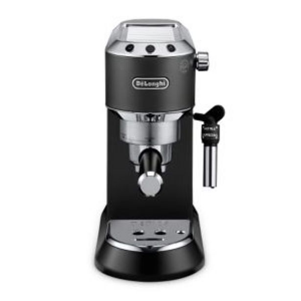 Delonghi dedica pump manual espresso coffee machine ec685.bk + r500