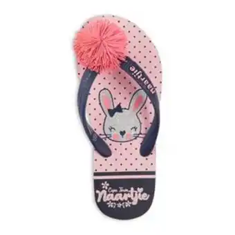 Girls pom pom flip flop