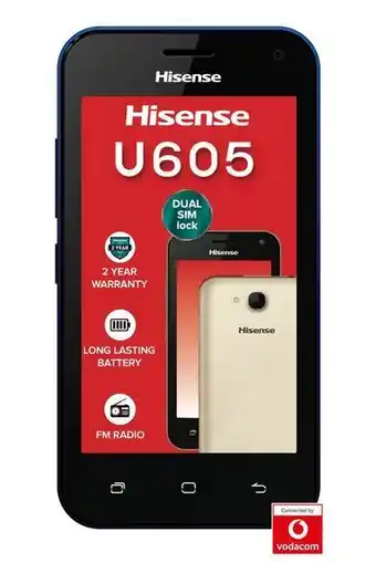 MRP Hisense u605 gold offer