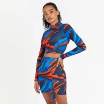 The FIX Women's multicolour co-ord skirt offer