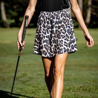Ladies funky golf skort