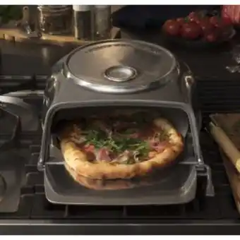 Adams Discount Centre Fernus stovetop pizza oven - silver offer